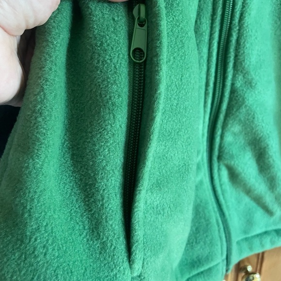 Columbia NWT men’s Blue and Green Fleece Jacket size medium - Picture 3 of 8